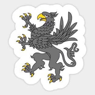 Griffon logo Grey Sticker